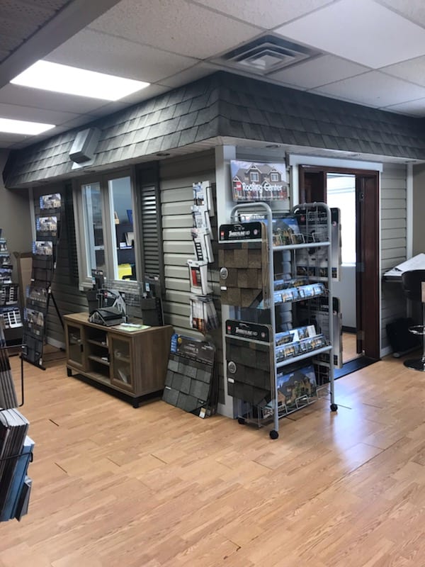 Robert Benevento Roofing and Siding Showroom